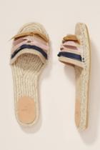 Anthropologie Castaner Bow Espadrille Slides