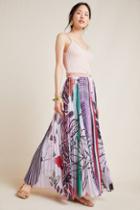 Geisha Designs Junie Pleated Maxi Skirt