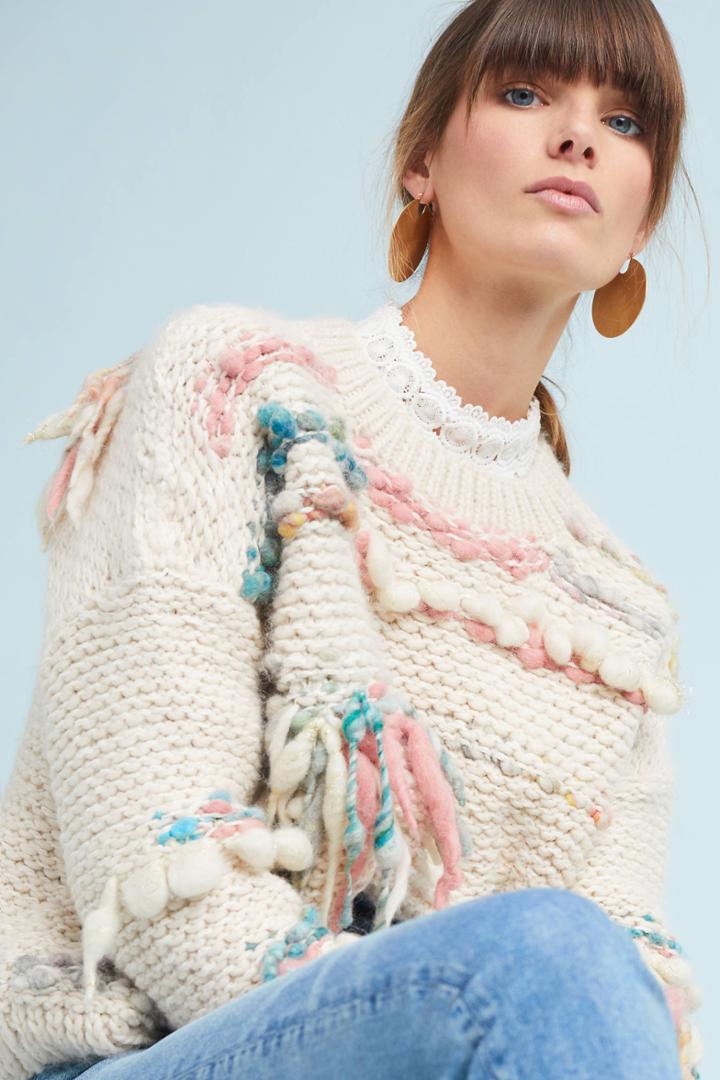 Sunwoven Harper Hand-knit Pullover