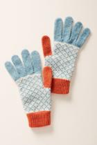 Catherine Tough Colorblocked Fair Isle Gloves