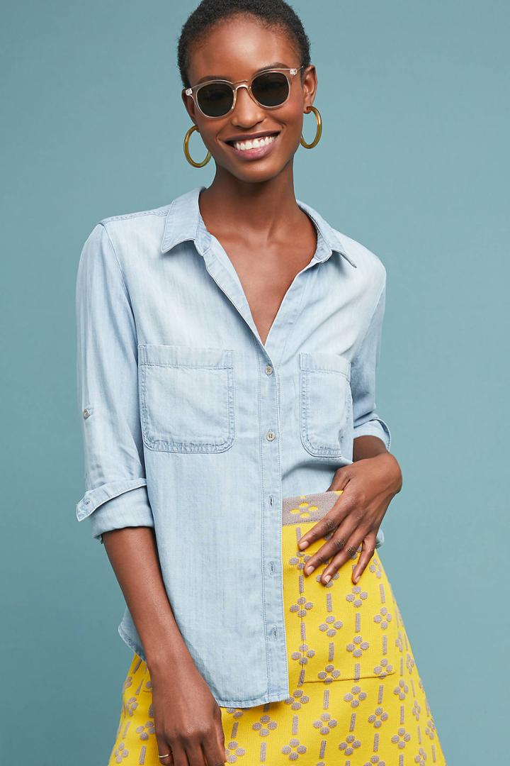 Cloth & Stone Classic Chambray Buttondown