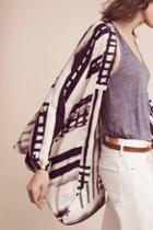 Anthropologie Graphic Dolman-sleeve Kimono