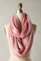Anthropologie Cameo Pink Knit Infinity Scarf