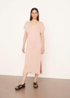 Vince Double V-neck Popover Dress