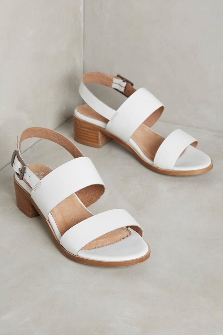 Lien. Do By Seychelles White Slingback Sandals