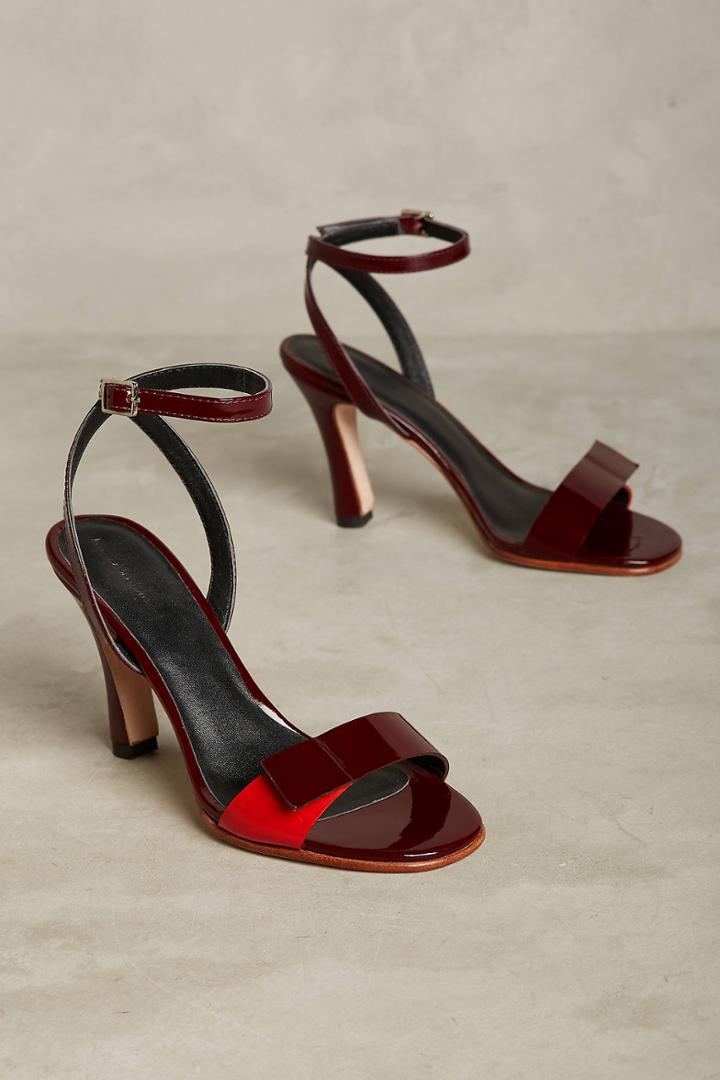Rachel Comey Burgundy Patent Heels