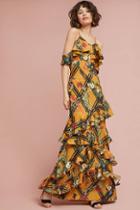 Patbo Sunflower Ruffled Dress