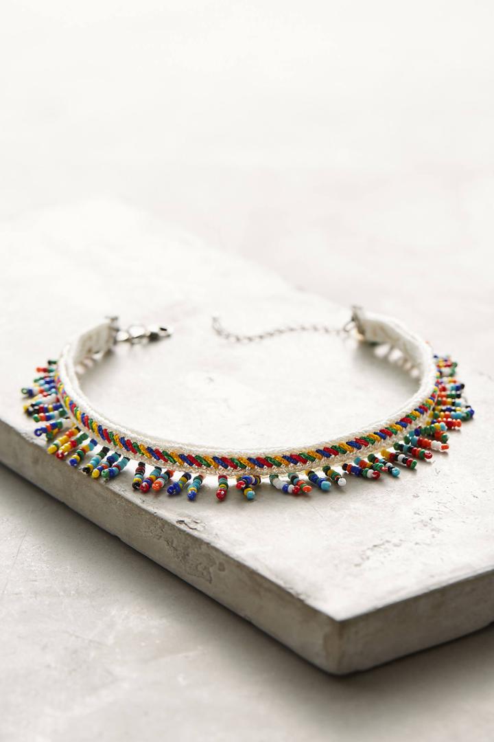 Dannijo Willa Beaded Choker Necklace