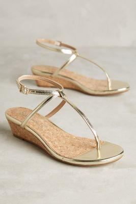 Splendid Ember Wedges Gold