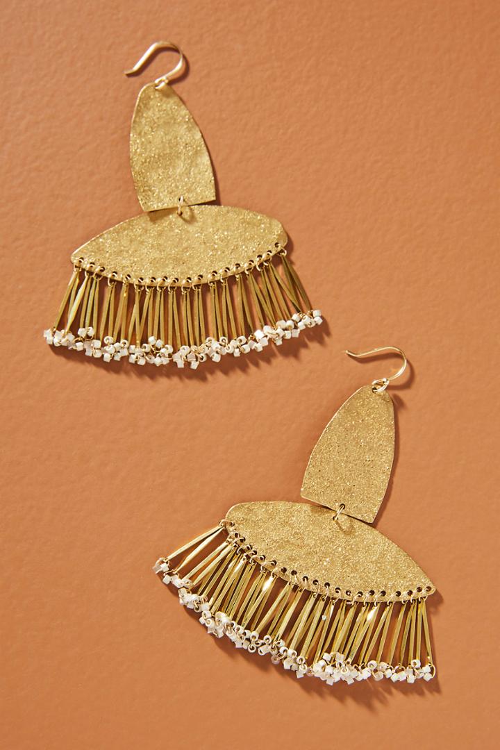 Serefina Asher Fringed Drop Earrings