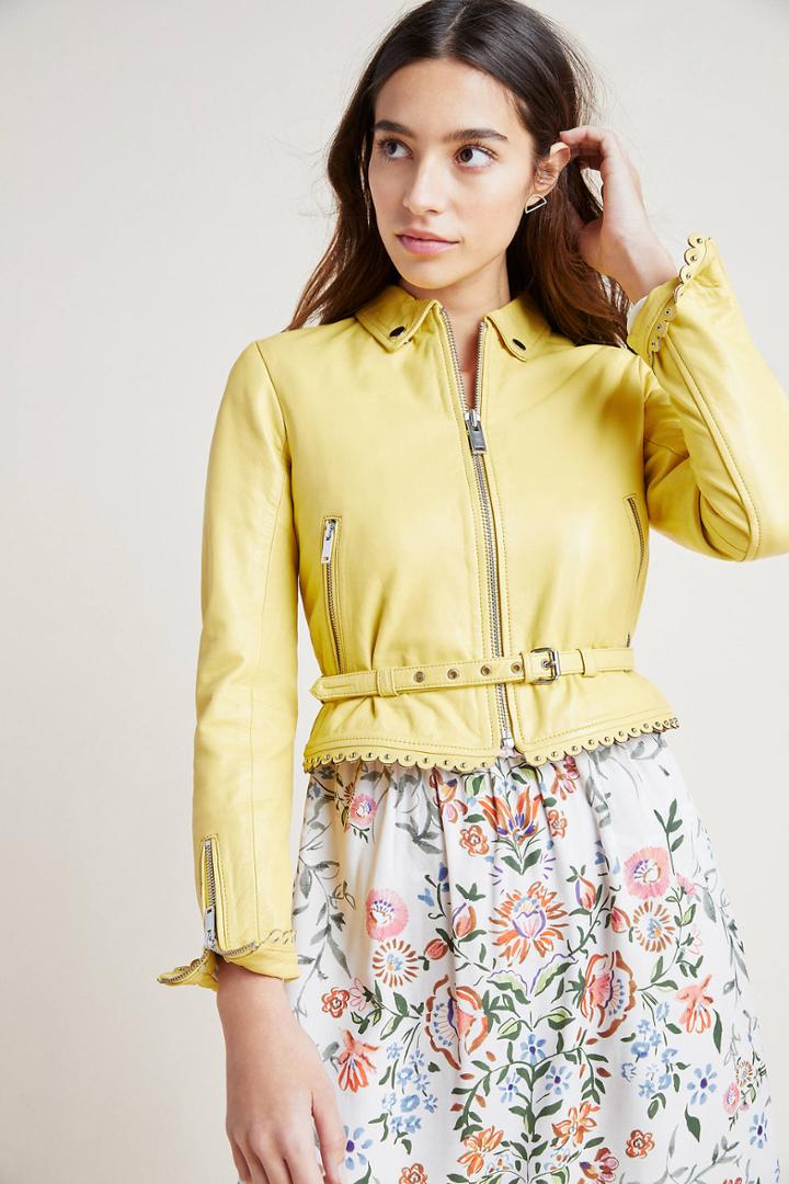 Anthropologie Doma Ryan Leather Jacket