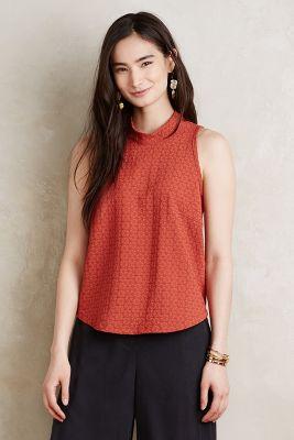 Inari Textured Mockneck Tank
