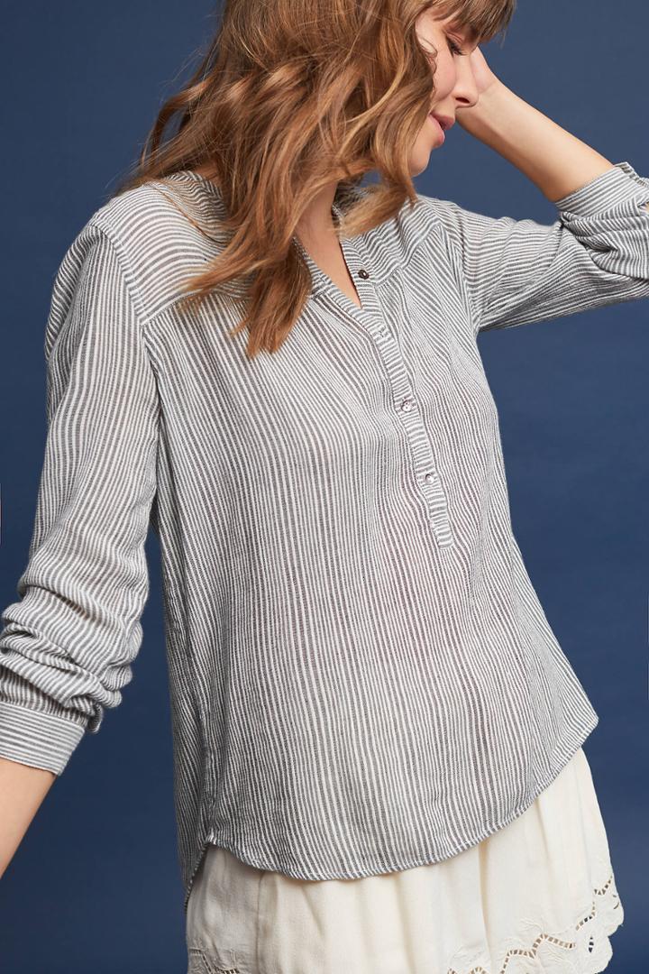 Project.aj117 Kylie Striped Blouse