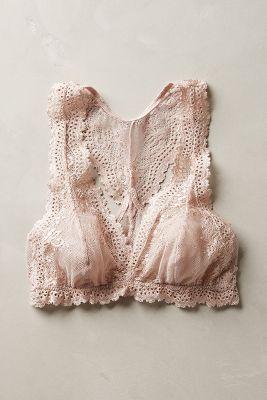 Eberjey Colette Racerback Bralette Nude