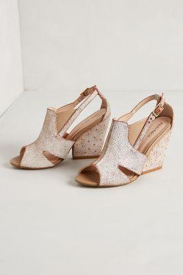 Anthropologie Palm Grove Wedges