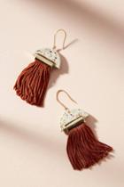 Studio Elke Gravity Tassel Drop Earrings