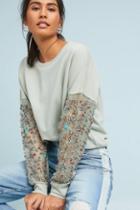 Let Me Be Beaded-sleeve Pullover