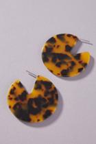 Anthropologie Parker Hoop Earrings