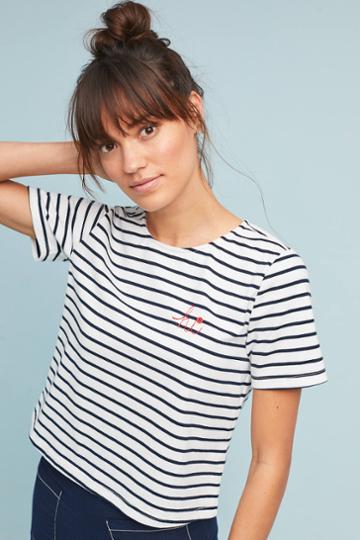 Mo:vint Quayside Striped Top