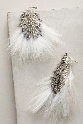 Mignonne Gavigan Delaney White Feather Drops