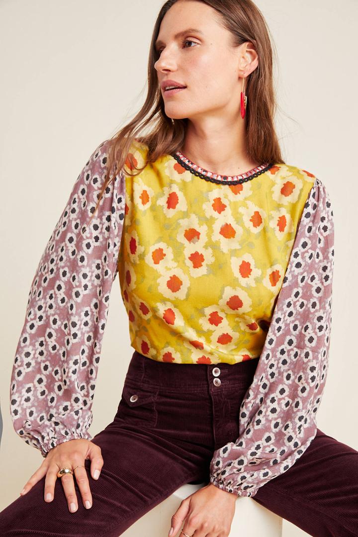 Bl-nk Dorette Floral Blouse