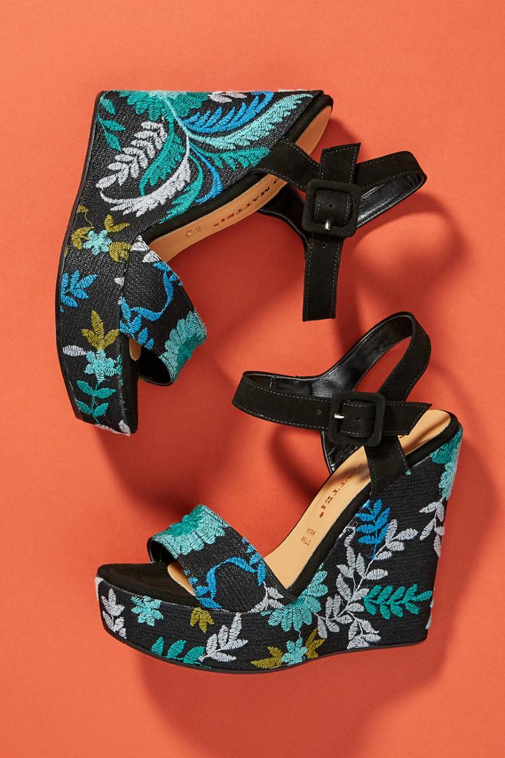 Paolo Mattei Hatteras Platform Wedge Sandals