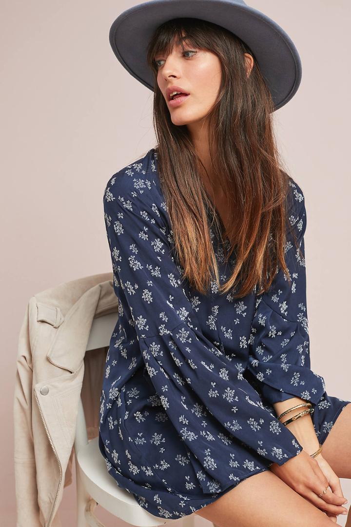 Michael Stars Floral Tunic Dress