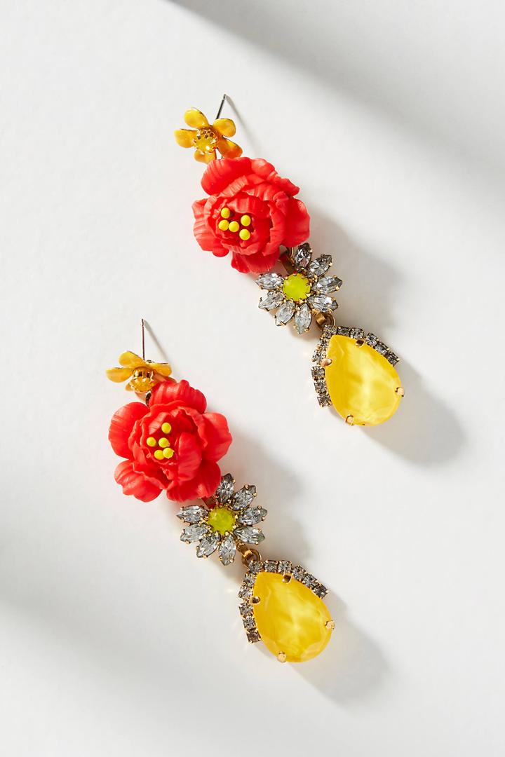 Elizabeth Cole Myers Drop Earrings
