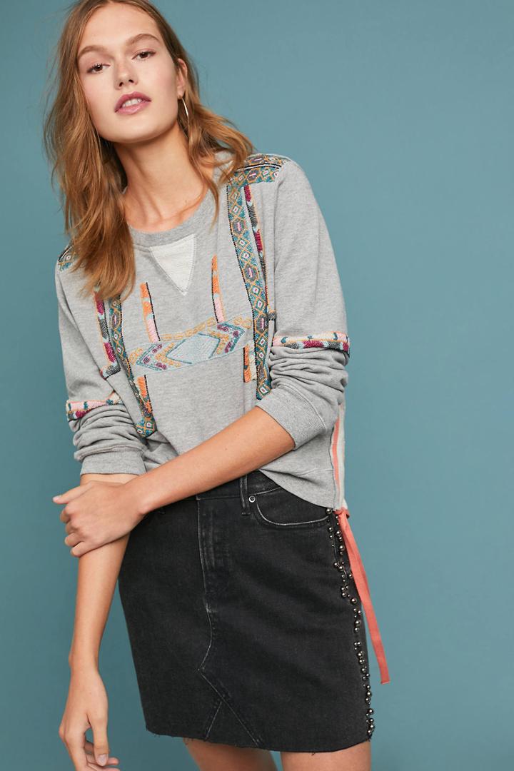 Let Me Be Market Beaded Pullover