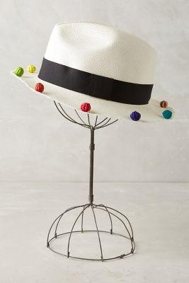 Anthropologie Pommed Panama Hat