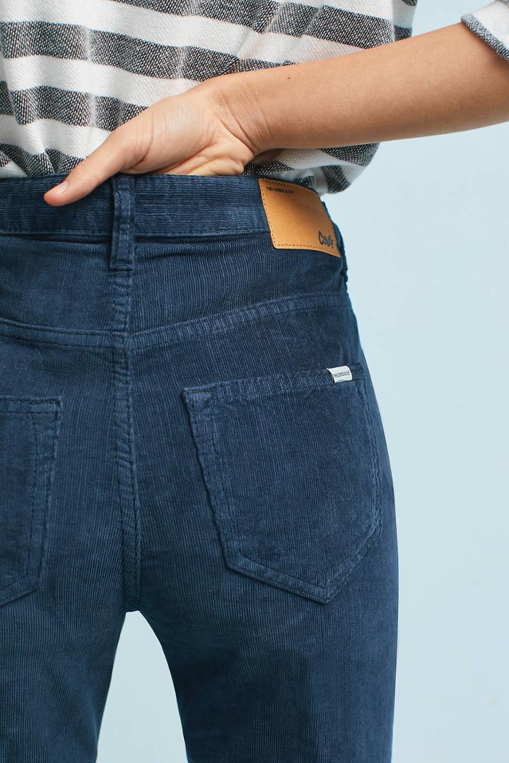 The Cords & Co Low-rise Boyfriend Jeans