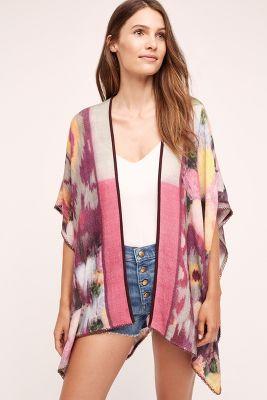 Anthropologie Garden Haze Kimono