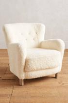 Anthropologie Wool Hartwell Chair