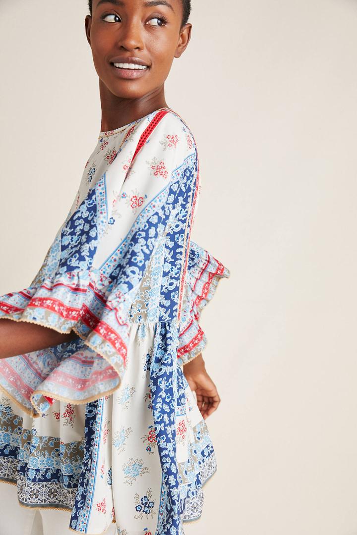 Anthropologie Pamela Peasant Blouse