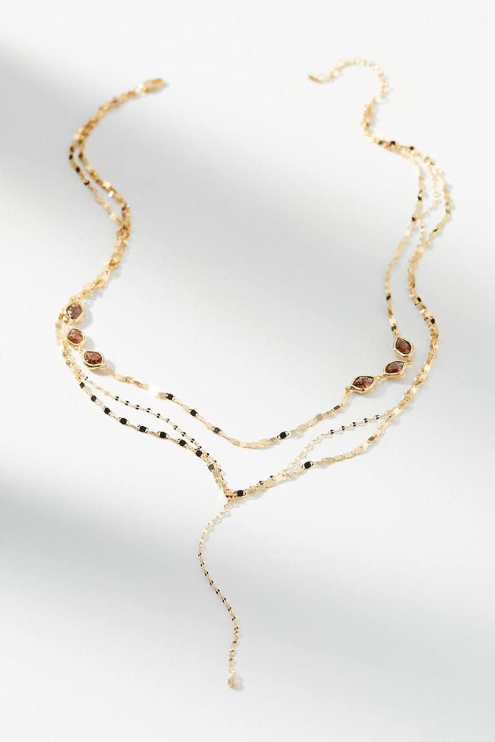 Anthropologie Janis Layered Y-necklace