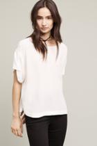 Eloise Textured Silk Tee