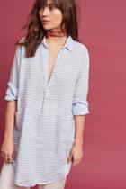 Cp Shades Pocketed Linen Tunic