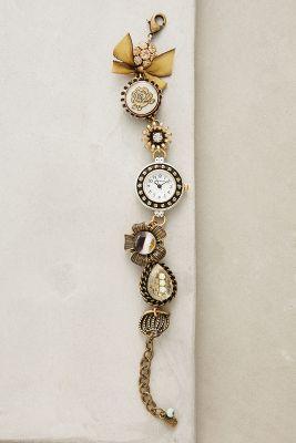 Anthropologie Charmed Timepiece Bracelet