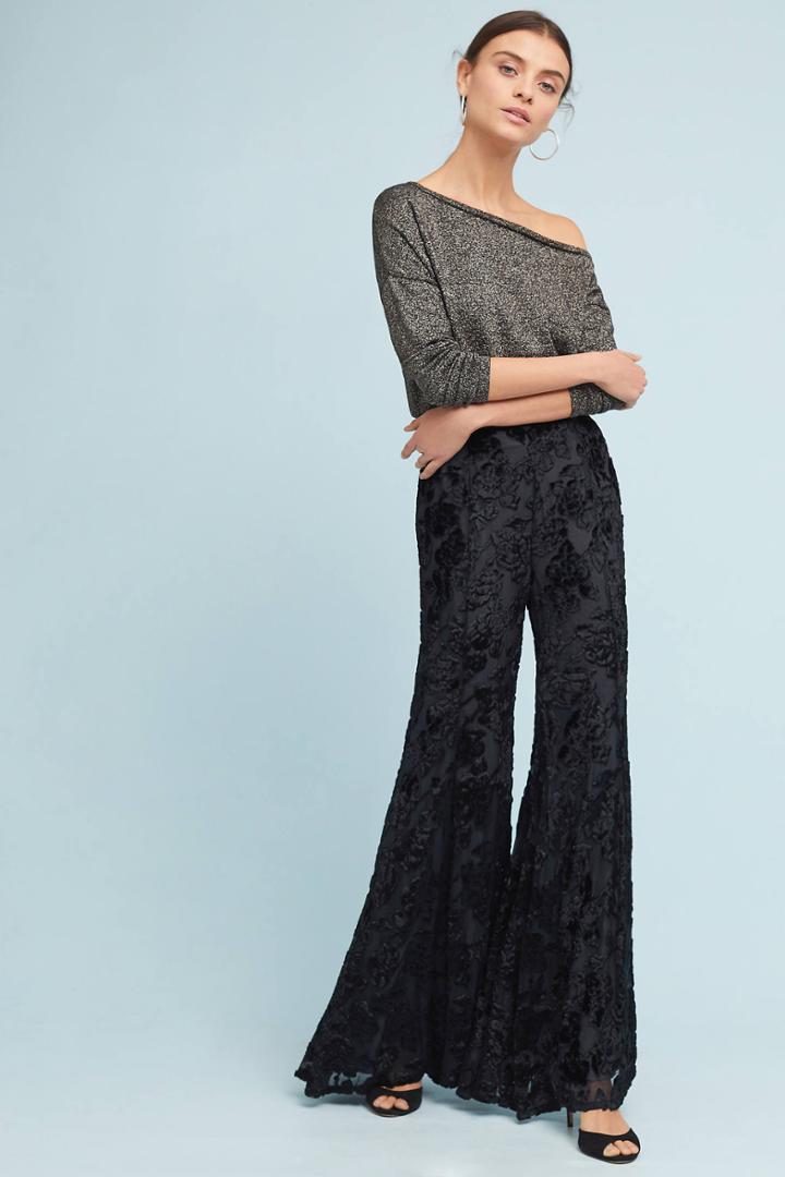 Maeve Juliette Velvet Pants