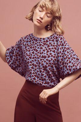 Maeve Silk Kimono Blouse