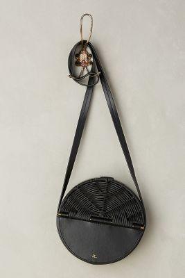 Rachel Comey Wicker Tambourine Crossbody Bag
