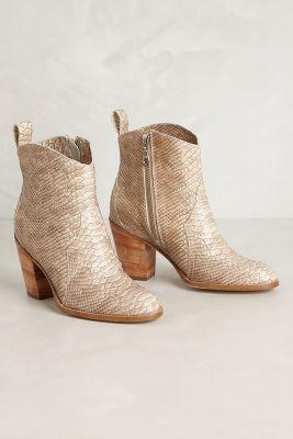 Anthropologie Oakley Ankle Boots
