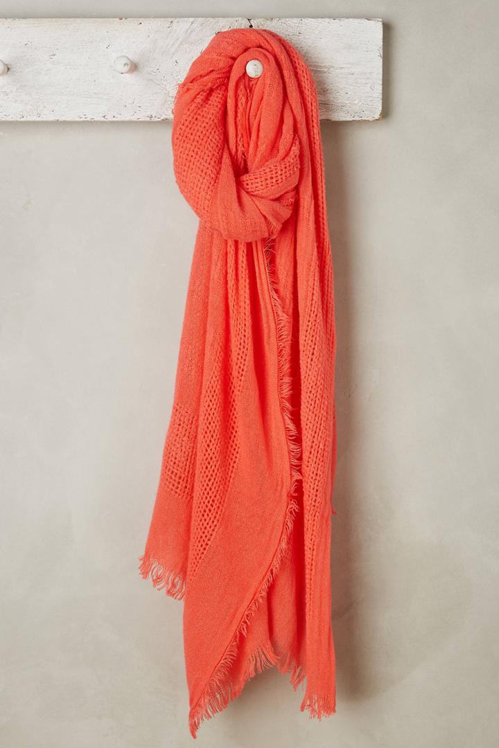 Anthropologie Pop Of Color Scarf