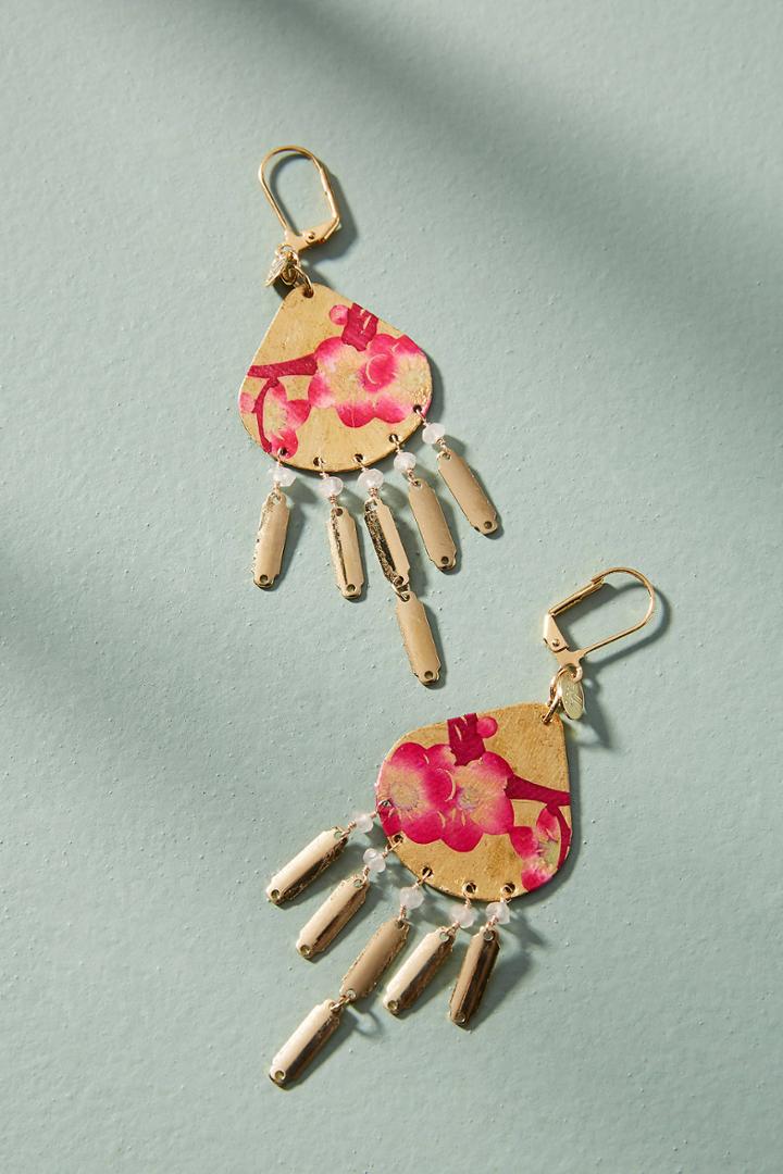 Double Happiness Designs Luanne Chandelier Earrings