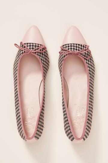 Bisue Ballerinas Houndstooth Flats