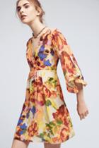Maeve Deloria Printed Silk Dress