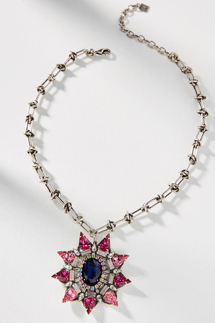 Dannijo Starburst Pendant Necklace