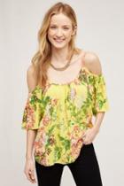 Plenty By Tracy Reese Tai Open-shoulder Tee