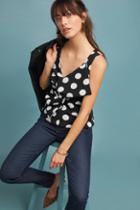 Eva Franco Bow-tied Polka Dot Top