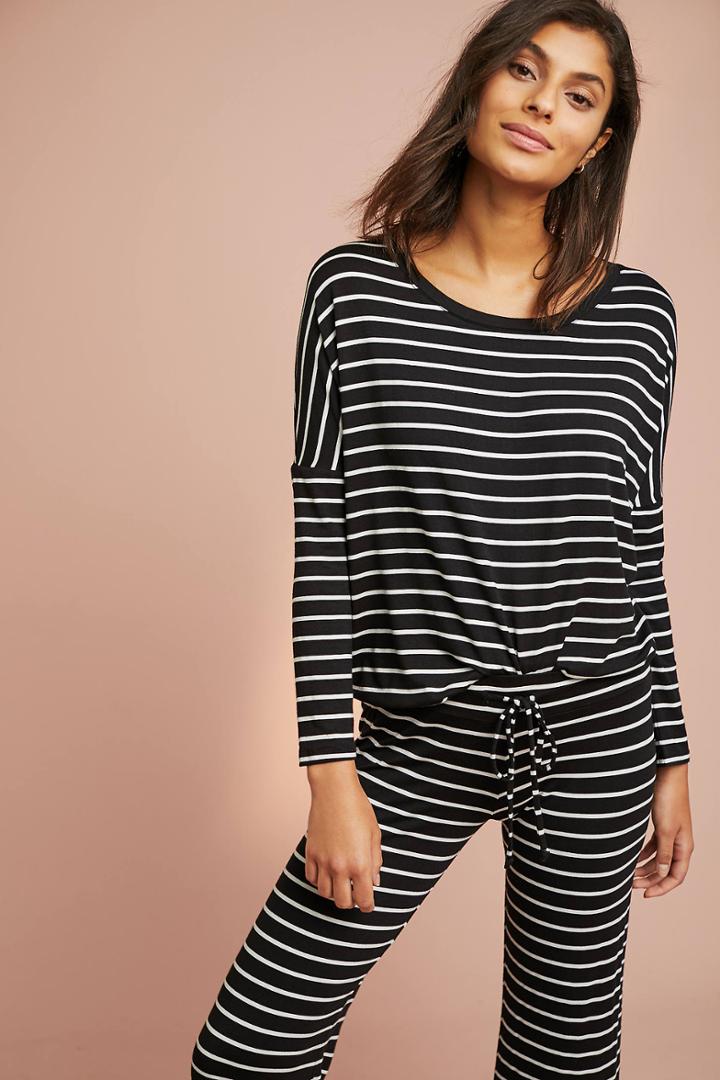 Eberjey Striped Sleep Tee